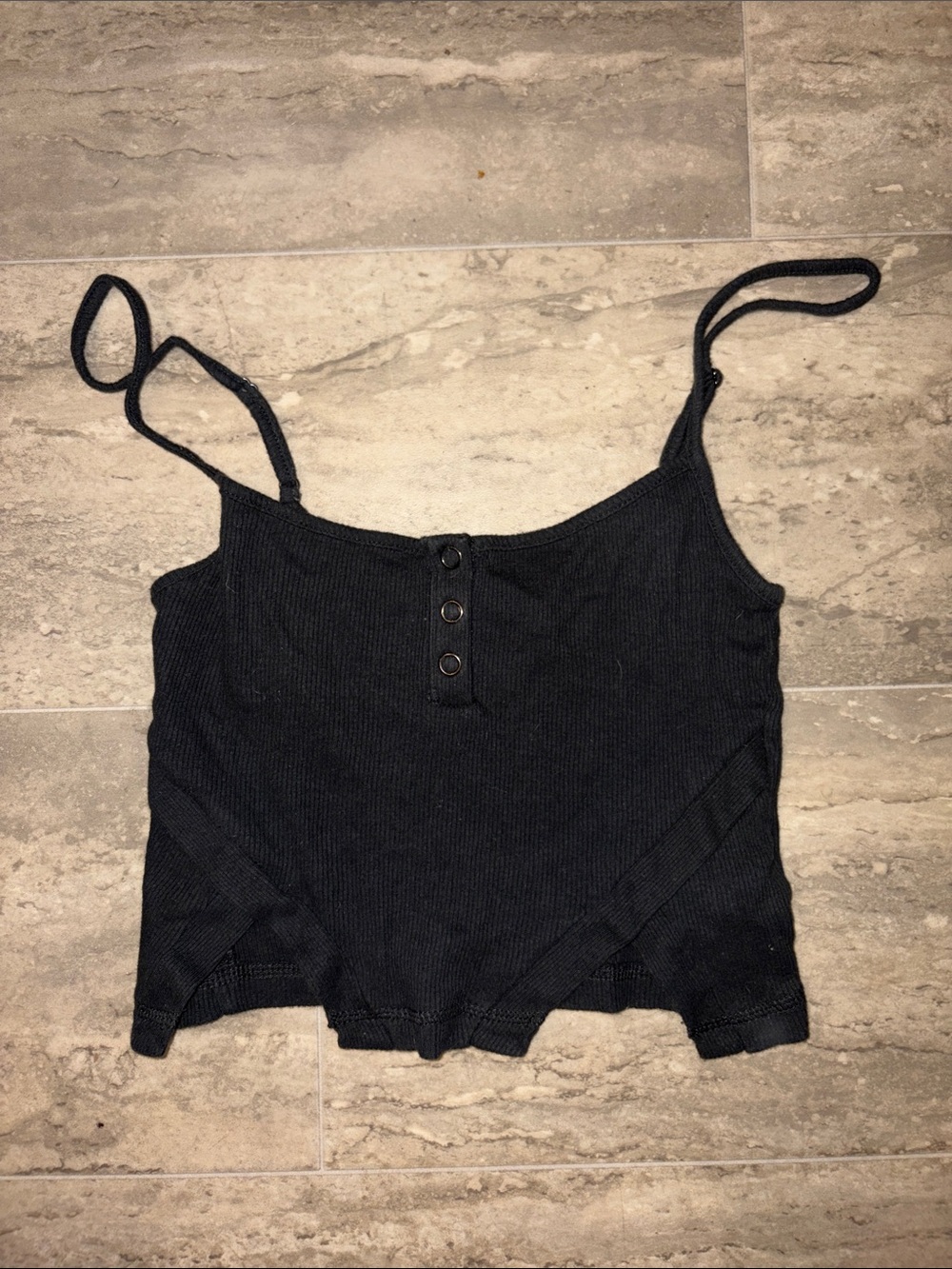 Urban outfitters basic black cami